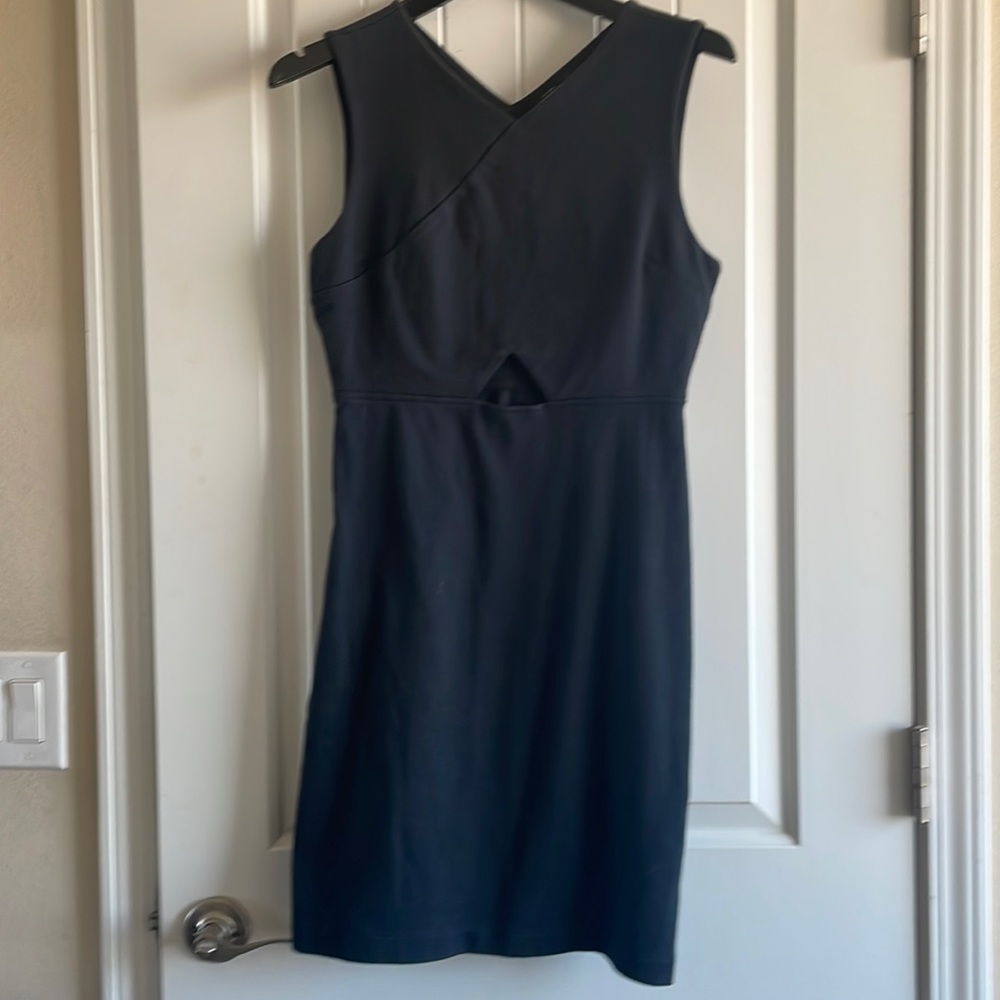 Kate Spade ♠️ Saturday black v-neck bodycon dress size small